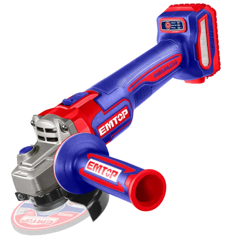 AMOLADORA 115MM M14 BATERIA 20V BRUSHLESS EMTOP P20S ELAG21154 Grupo Dila