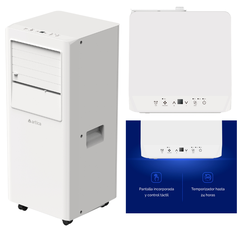 AIRE ACONDICIONADO PORTATIL ARTICA AAP0729SM PORTATIL 1763F R290