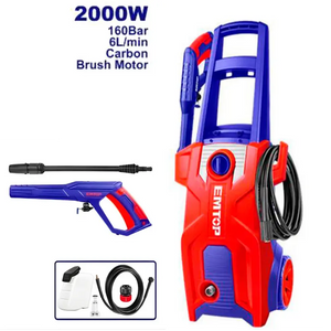 HIDROLIMPIADORA 2000W - 160BAR - 6.0L/min EMTOP EHPW2011 Grupo Dila