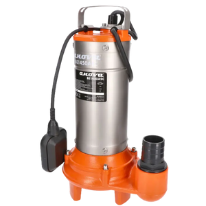 BOMBA ELECTRICA SUMERGIBLE AGUAS SUCIAS 1100W 430L/M - CUCHILLA BE1450ASC - Grupo Dila
