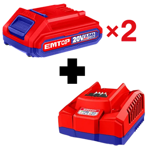 CORTASETOS BATERIA 40V (20+20) 650MM EMTOP - P20S ELHT400282 Grupo Dila