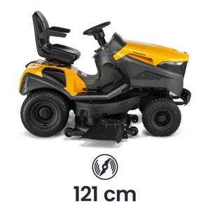 TRACTOR DESCARGA LATERAL Stiga Tornado 9121 W 22HP 121cm Honda GXV 690 Grupo Dila