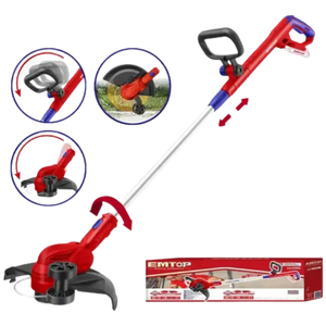 RECORTABORDES BATERIA 20V 300MM EMTOP - P20S ELGT20328 Grupo Dila