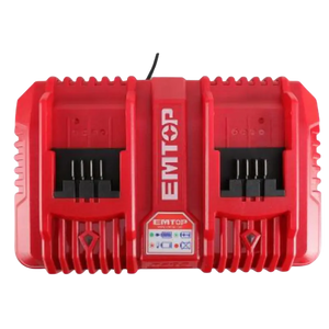 CARGADOR INTELIGENTE RAPIDO DOBLE 4.0A 20V EMTOP EFCR20403E Grupo Dila