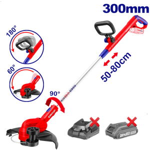 RECORTABORDES BATERIA 20V 300MM EMTOP - P20S ELGT20328 Grupo Dila