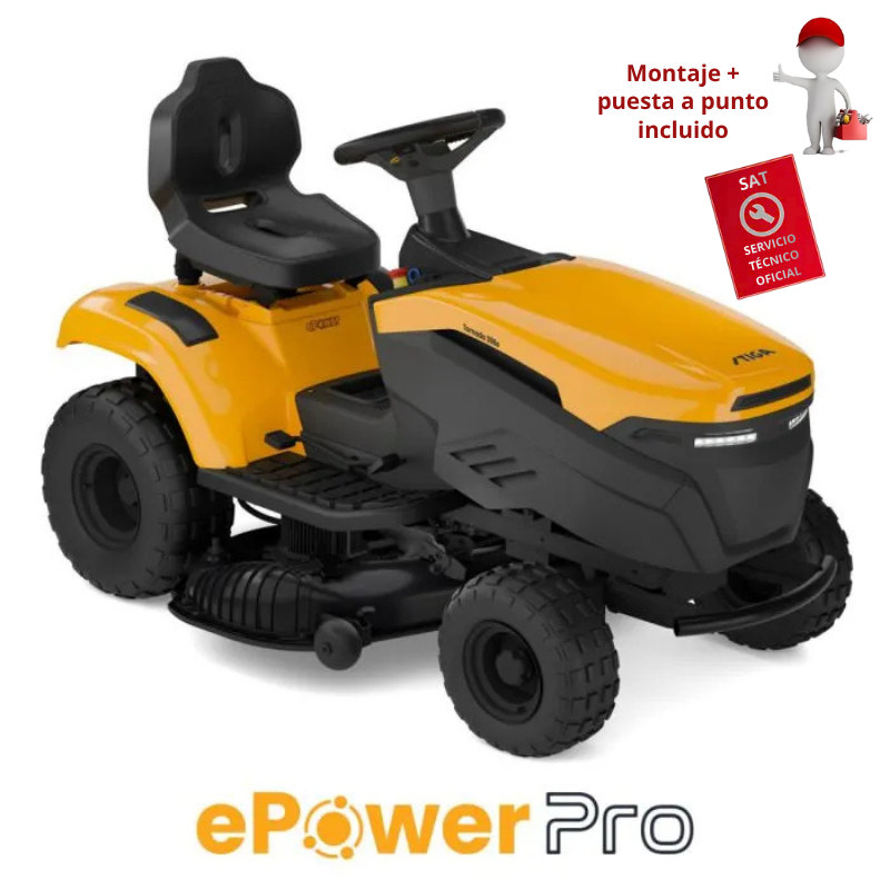 TRACTOR cortacésped a batería descarga lateral Stiga Tornado 5108e