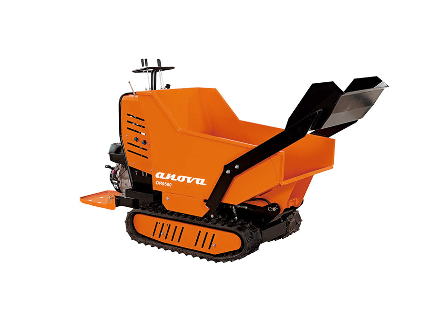 CARRETILLA ORUGAS CONSTRUCCION 9HP 500KG ANOVA - CON PALA CARGA OR9500 - IMAGEN 1