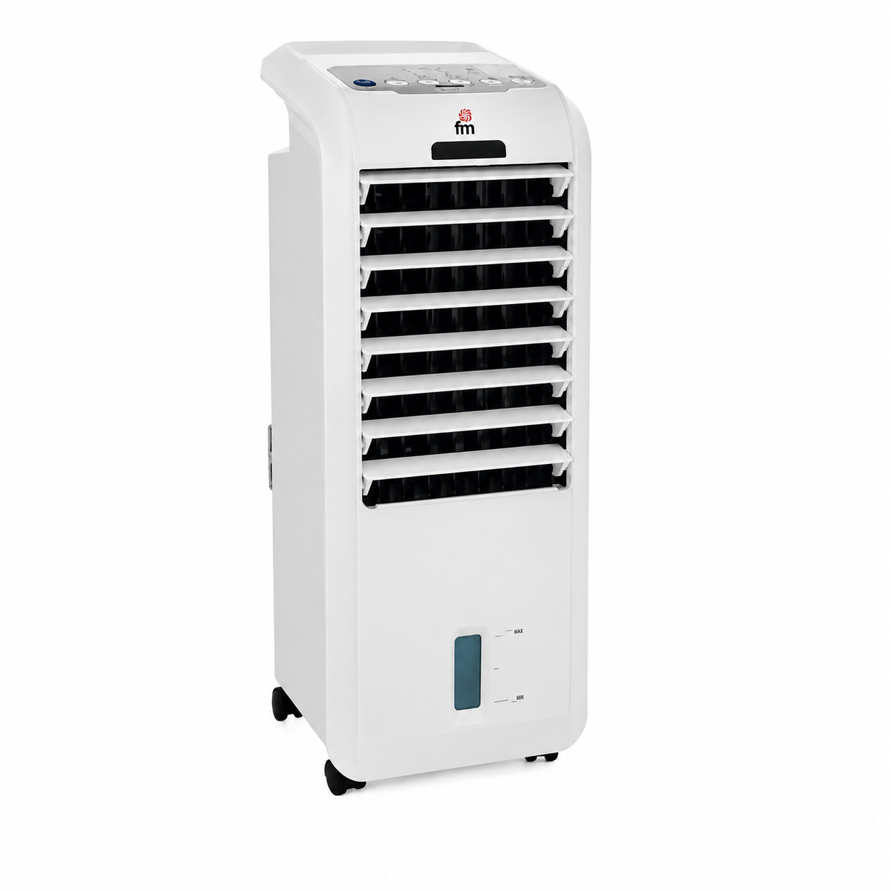 CLIMATIZADOR EVAPORATIVO FM CL-220 55W 5L CON MANDO A DISTANCIA Y TEMPORIZADOR
