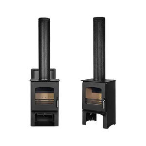 Estufa de leña ECOFOREST NILO 8kw - Grupo Dila