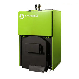 Estufa de caldera de leña ECOFOREST FOTALEZA 40KW Grupo Dila