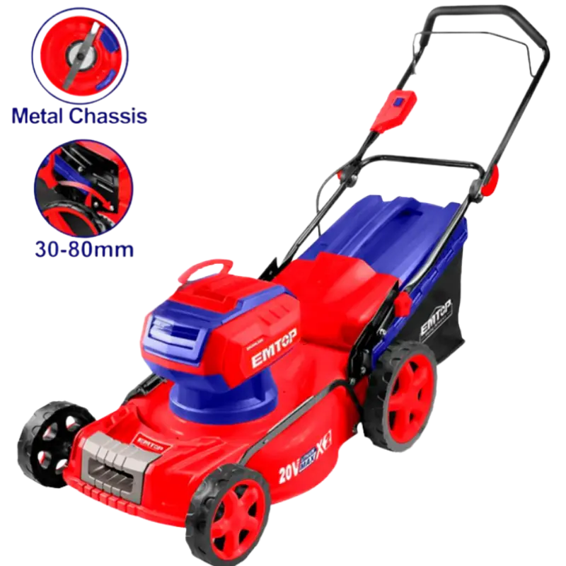 CORTACESPED BATERIA 40V (20+20) EMTOP 46CM ELML20185 Grupo Dila