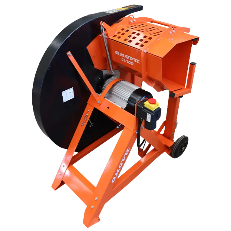 CORTADORA CIRCULAR PARA TRONCOS  CL700 (cuchilla:700mm/max.diam:240mm) - Grupo Dila