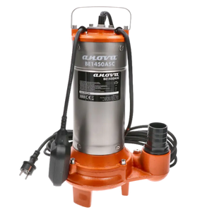 BOMBA ELECTRICA SUMERGIBLE AGUAS SUCIAS 1100W 430L/M - CUCHILLA  BE1450ASC - Grupo Dila