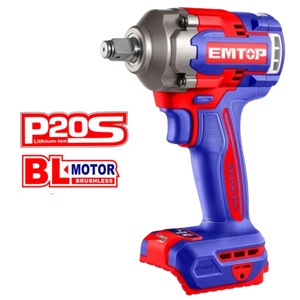 PISTOLA DE IMPACTO 1/2" 400NM EMTOP BATERÍA 20V - P20S ECIWL2040E Grupo Dila