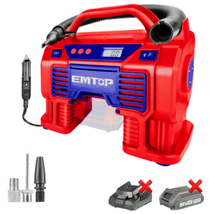 COMPRESOR AIRE EMTOP BATERÍA 20V - P20S - (11 BAR) ELAC2002 Grupo Dila