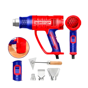 PISTOLA DE CALOR - DECAPADOR - 2000W EMTOP EHGN20078 Grupo Dila