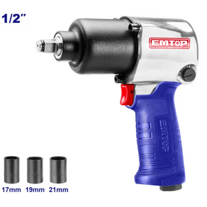 PISTOLA DE IMPACTO 1/2" PARA COMPRESOR EMTOP EATL126801 Grupo Dila