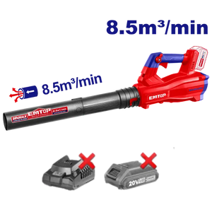 SOPLADOR BATERIA 20V EMTOP - P20S BRUSHLESS ELAB20428 Grupo Dila