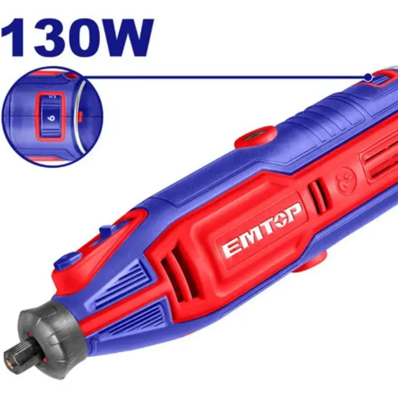 MINI AMOLADORA 130W 3.2MM EMTOP EMGK1301 Grupo Dila