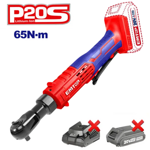 LLAVE CARRACA 65N-m 3/8" EMTOP BATERÍA 20V - P20S EDRL2060151 Grupo Dila
