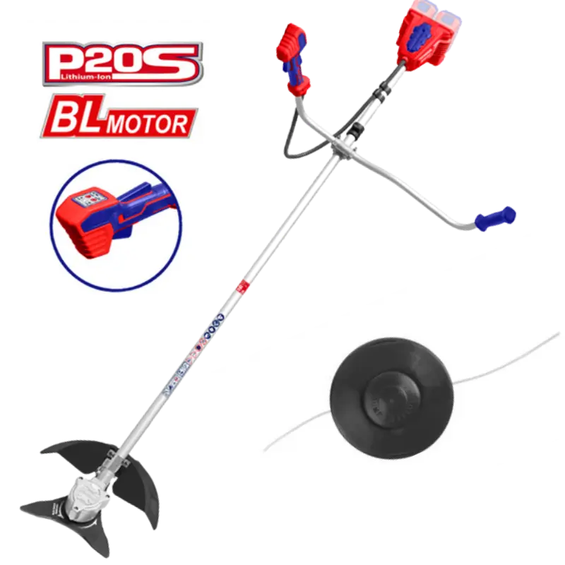 DESBROZADORA BATERIA 40V (20+20) EMTOP - P20S ELMR20018 Grupo Dila