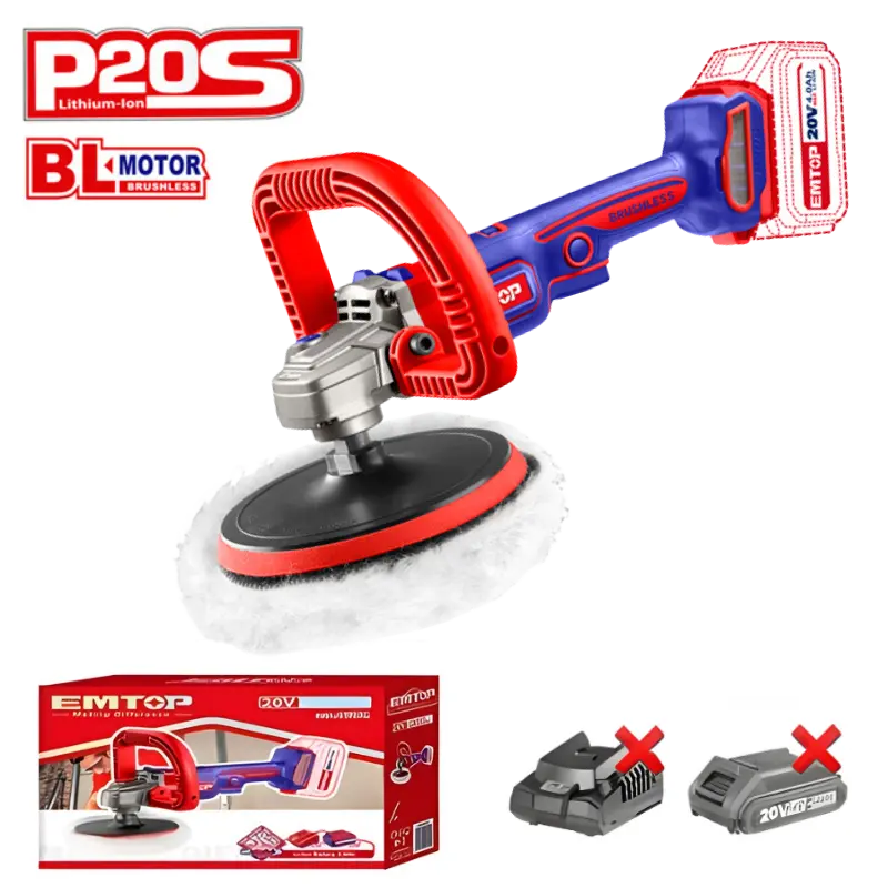 PULIDORA 180MM BATERIA 20V EMTOP P20S ELAP2018 Grupo Dila