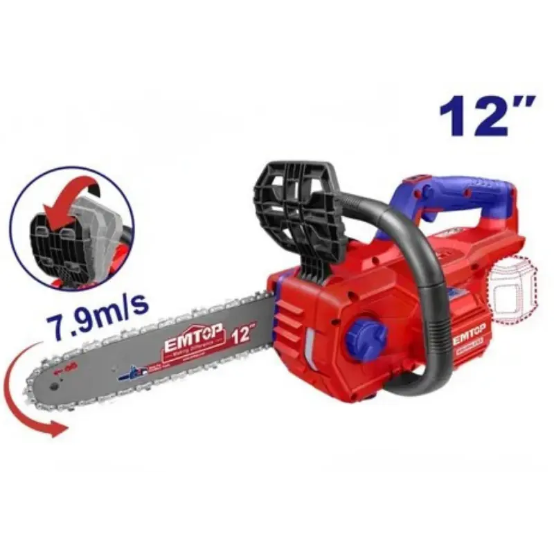 MOTOSIERRA BATERIA 12" 20V EMTOP - P20S BRUSHLESS ELGA20128 Grupo Dila