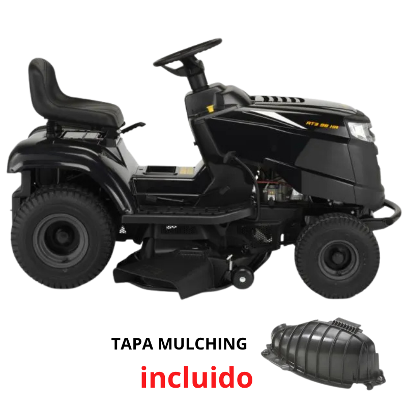 TRACTOR CORTACESPED ALPINA AT3 98 HA 414 cc. CON SALIDA LATERAL - Grupo Dila