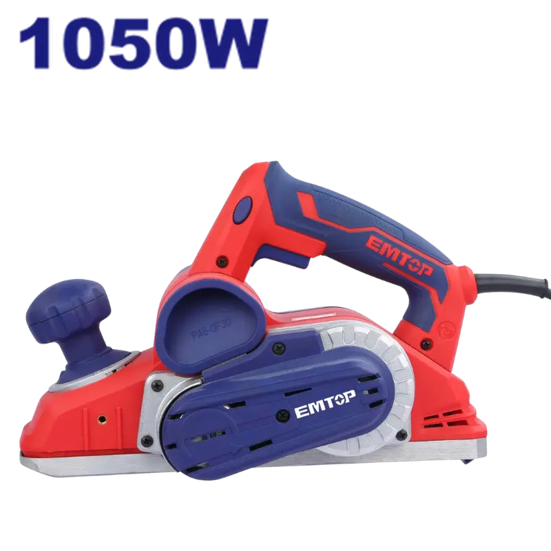 CEPILLO MADERA ELECTRICO 1050W EMTOP 82mm 3mm PROFESIONAL EECR1051 Grupo Dila