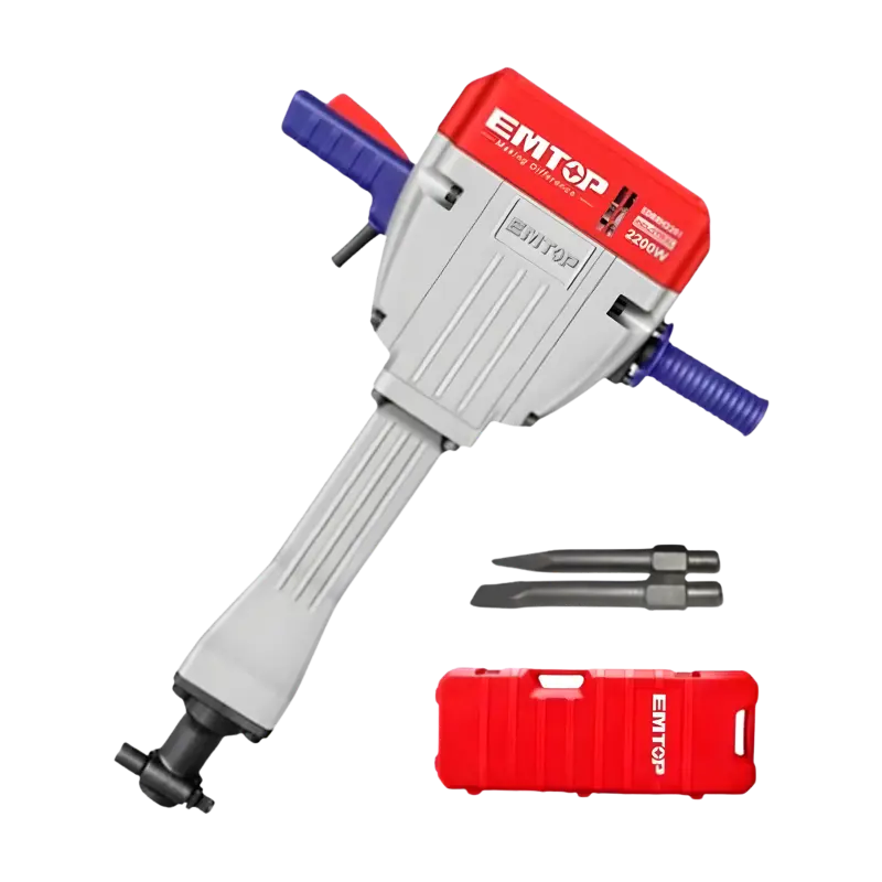 MARTILLO PICADOR DEMOLICION 2200W 75J EMTOP EDBRH2201 Grupo Dila