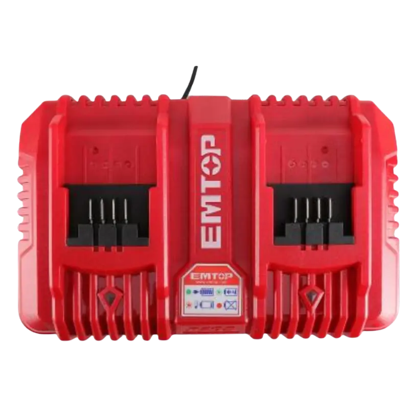CARGADOR INTELIGENTE RAPIDO DOBLE 4.0A 20V EMTOP EFCR20403E Grupo Dila