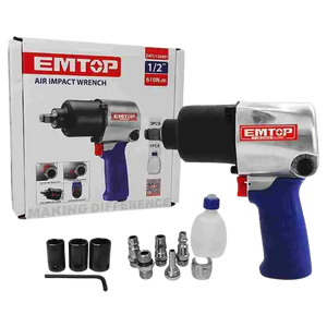 PISTOLA DE IMPACTO 1/2" PARA COMPRESOR EMTOP EATL126801 Grupo Dila