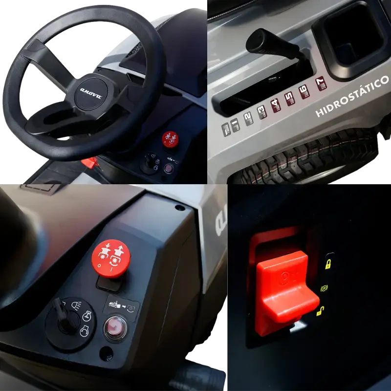 TRACTOR CORTACESPED ANOVA 98CM - LONCIN 452CC TC98H - Grupo Dila