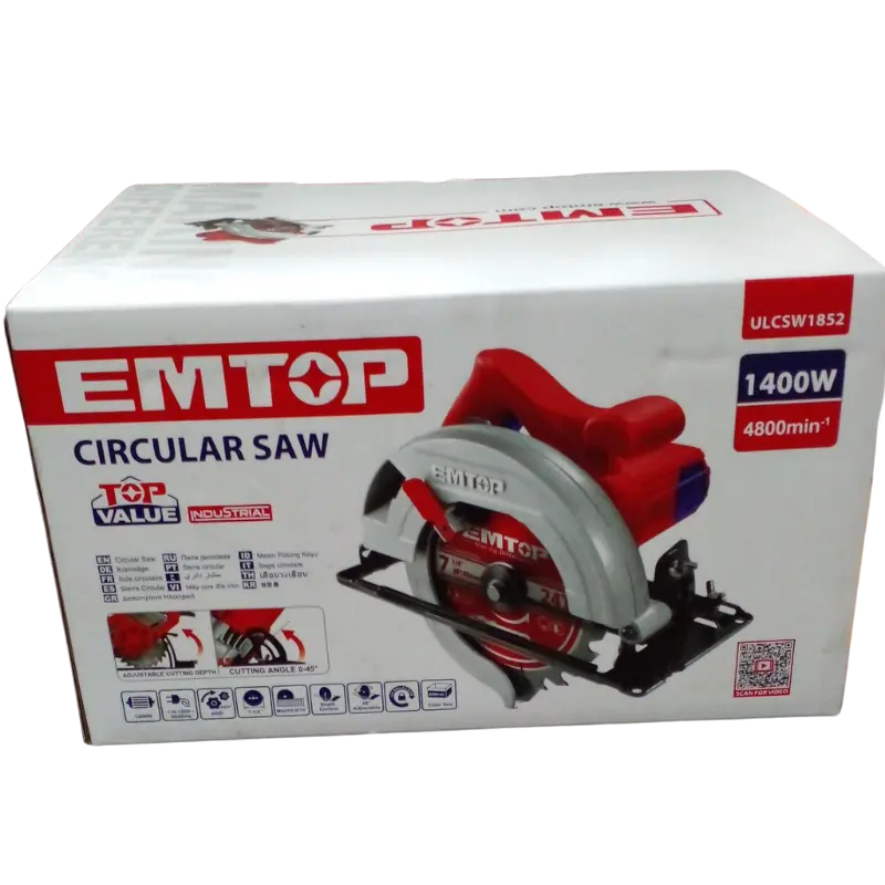 SIERRA CIRCULAR 1600W EMTOP ECSW1853 Grupo Dila