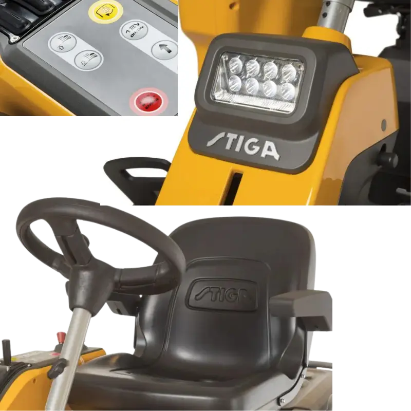 TRACTOR CORTACESPED corte frontal STIGA Park Pro 900 WX - HONDA GXV630 Grupo Dila