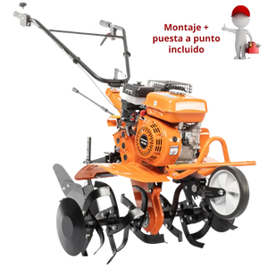 MOTOAZADA ANOVA 7 C.V - CUCHILLAS GRANDES ( APORCADOR + RUEDAS ) - MARCHAS 3+1 MC509 Grupo Dila