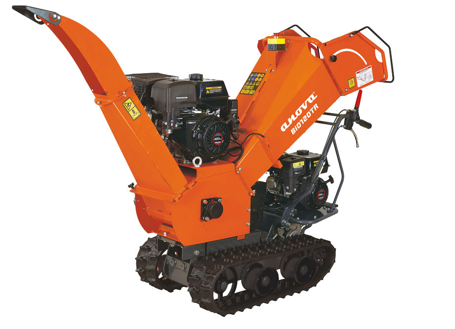 BIOTRITURADOR ANOVA 420CC 14HP CON ORUGAS - 5" 120 MM- ARRANQUE ELECTRICO BIO120TR - IMAGEN 1