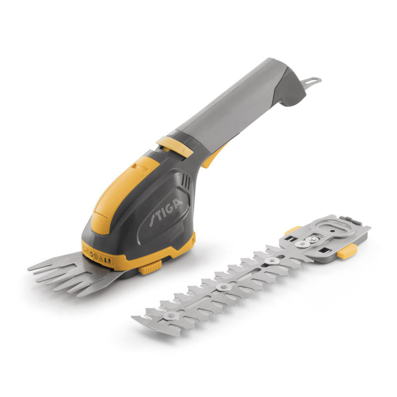 TIJERA CORTACÉSPED Y CORTASETOS BATERÍA 7,2V STIGA SGM 72 AE