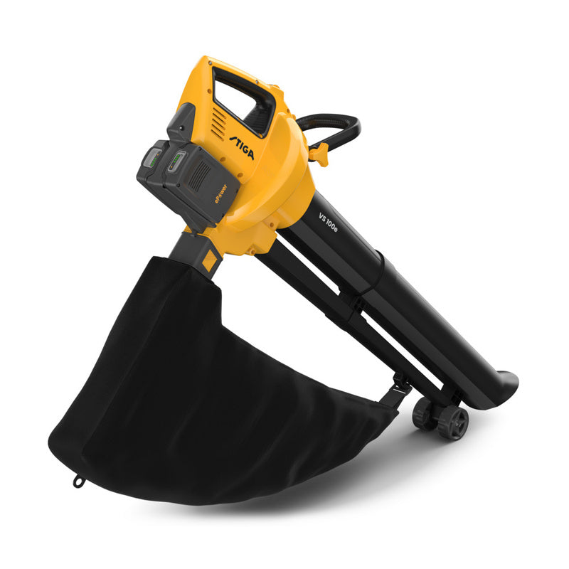 SOPLADOR ASPIRADOR BATERÍA 20V STIGA VS 100E KIT