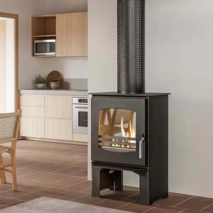 Estufa de leña ECOFOREST NILO 8kw - Grupo Dila