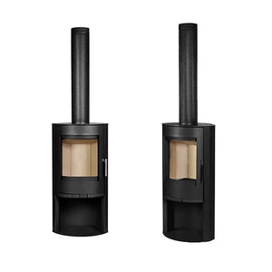 Estufa de leña ECOFOREST RIN 8kw - Grupo Dila