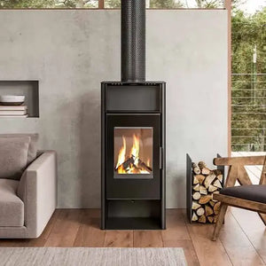 Estufa de leña ECOFOREST SENA 8kw - Grupo Dila